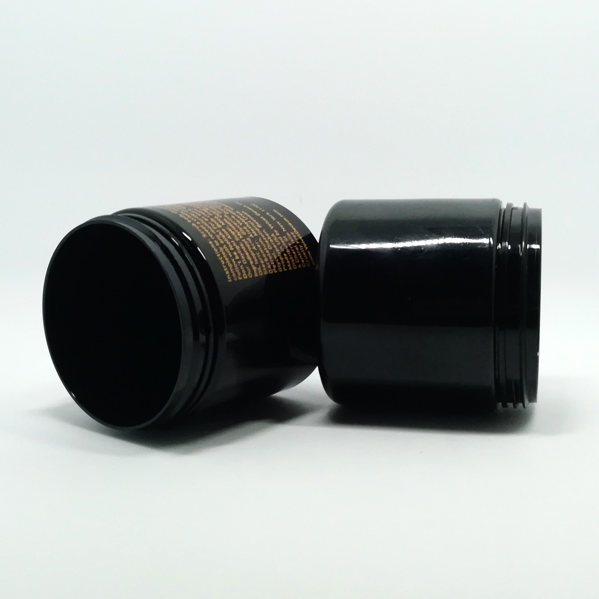 Empty Recyclable Custom Color Pet 8oz 250g Plastic Jar With Sealing Lid for Personal Care