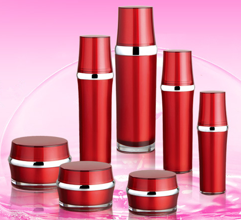 Empty Refill Upscale Acrylic Airless Vacuum Pump Cream Lotion Vial Bottle Jars Bayonet Eyecream Toner Cosmetic Toiletries Liquid