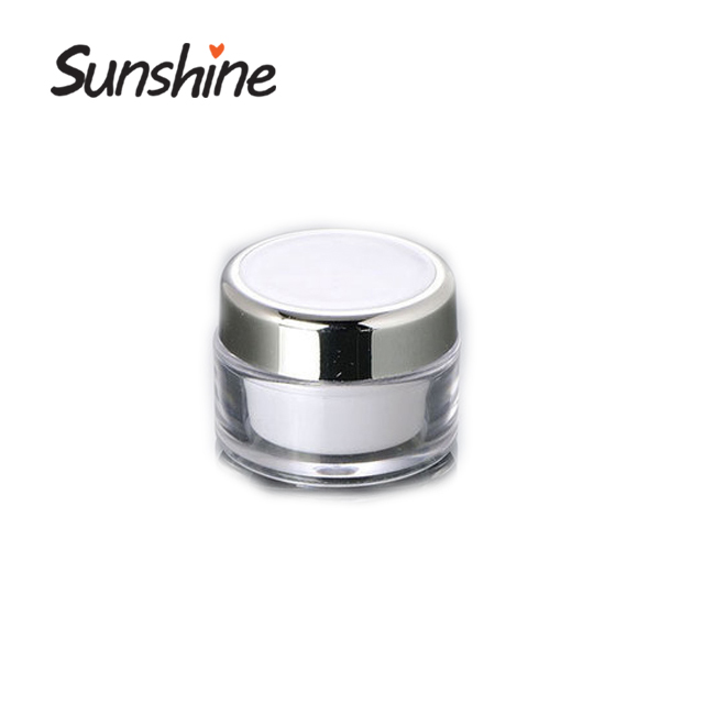 Empty Round High-End Cream Wholesale 2 Oz Plastic Cosmetic Jars