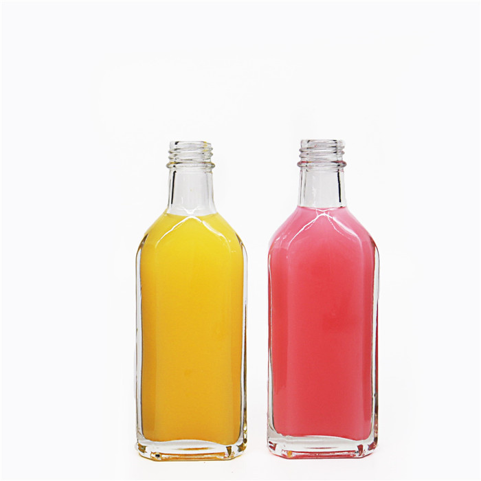 Empty Sauce Bottle Glass Flask 5 OZ For Hot Sauce Ketchup
