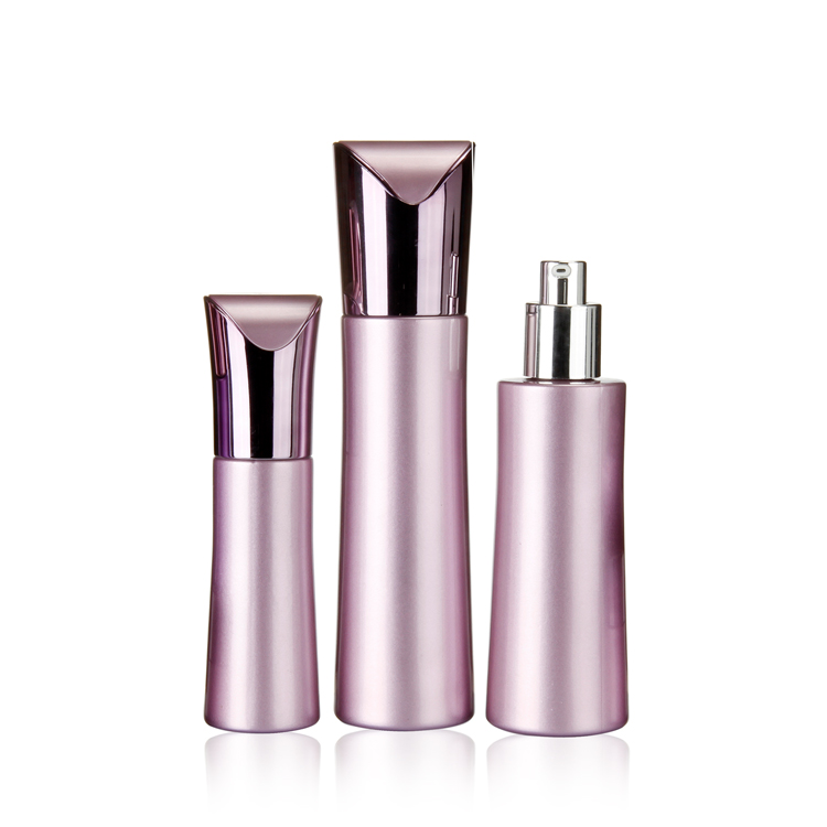 Empty Skincare Round Lotion Bottle Cream Jar Set Cosmetic Packaging for Moisturizer