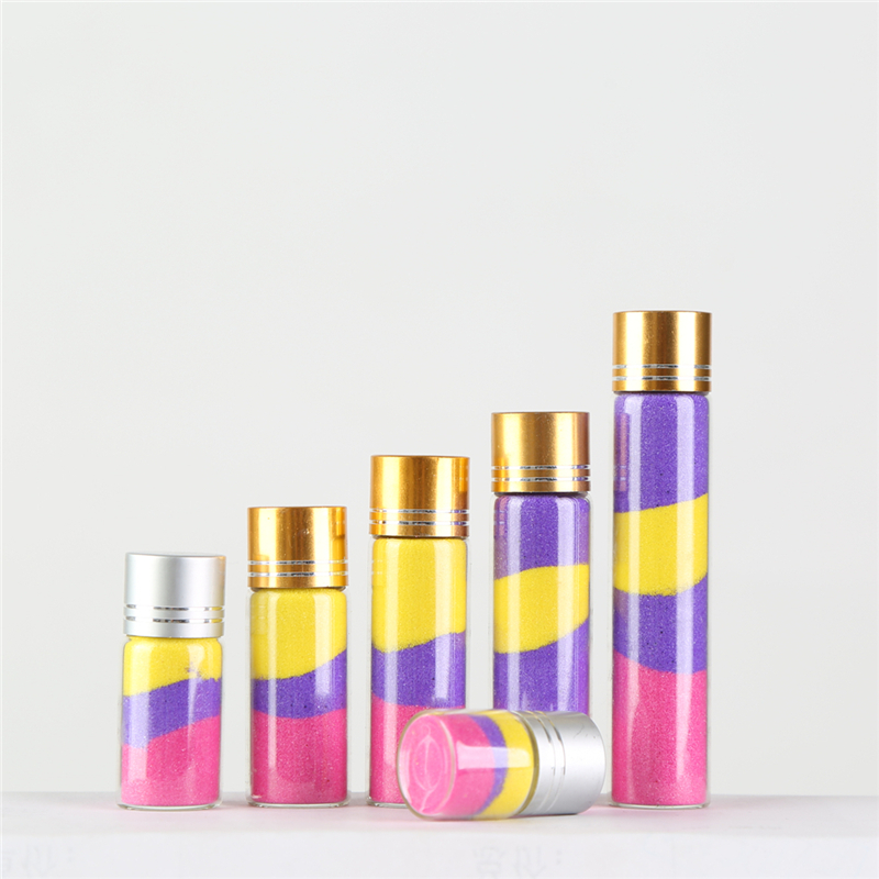 Empty Small Clear Cheap Glass Mini Wishing Small Bottle Home Food Storage Container With