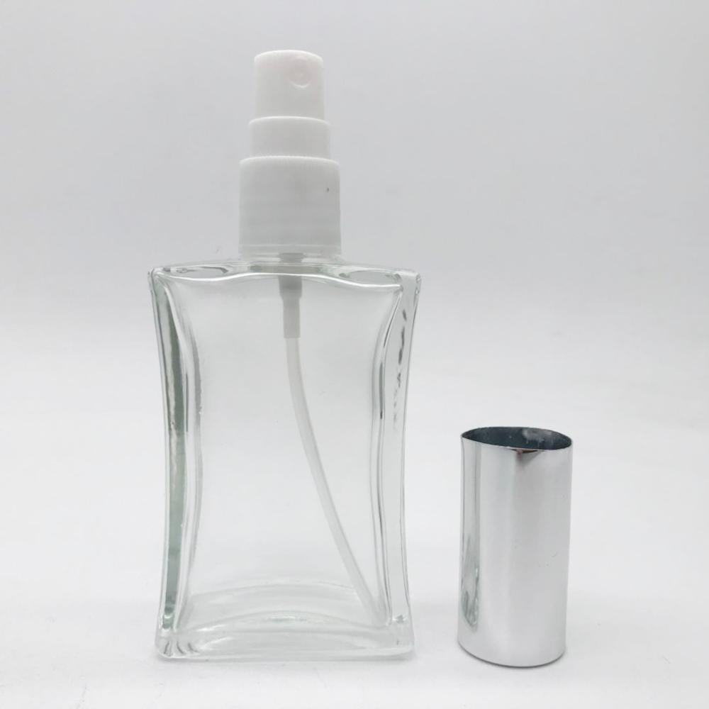 Empty Square Glass Bottle Perfume 50ml