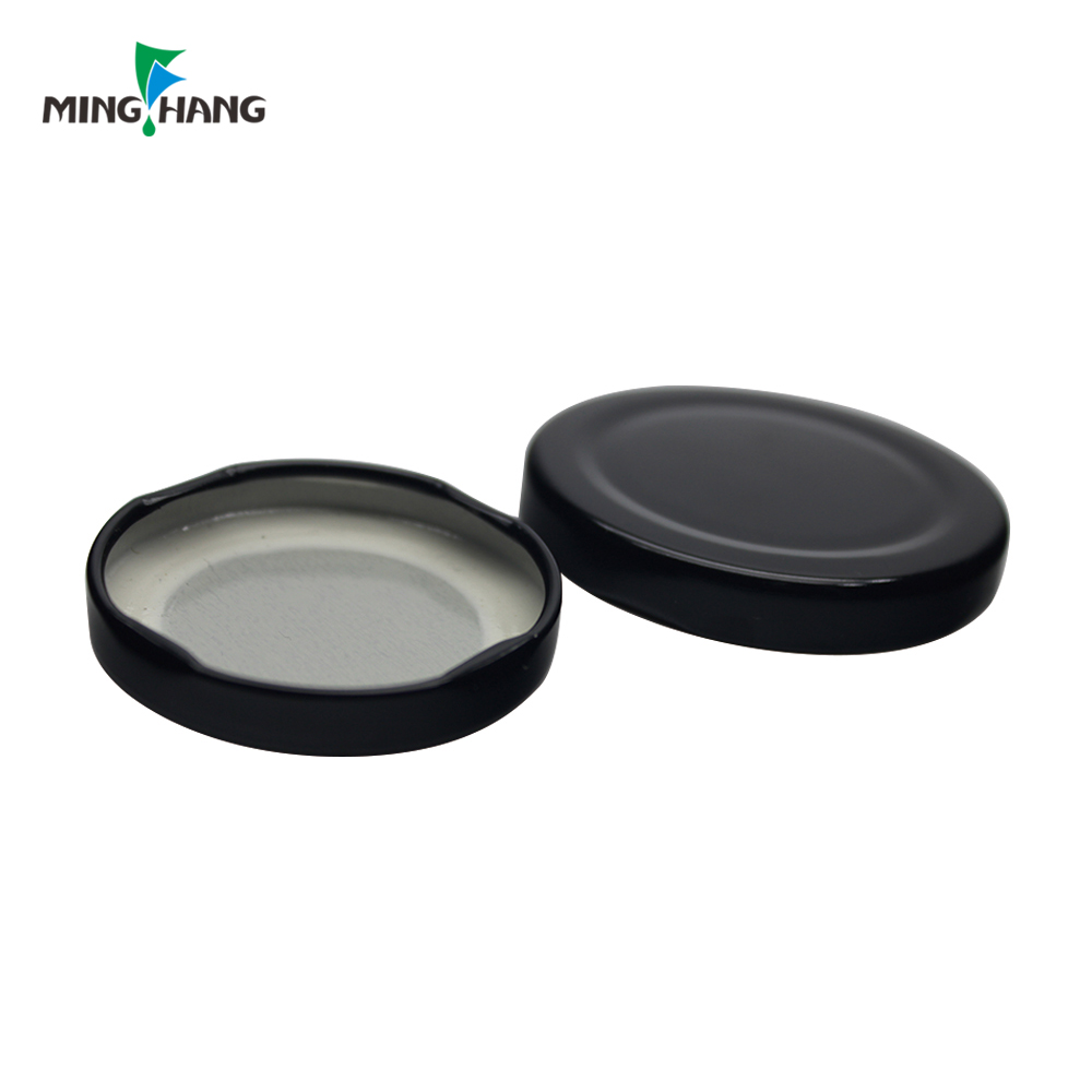 Empty Square Honey Jar Storage Chili Sauce Glass Mason Jar for Jam and Jelly with Tin Lid