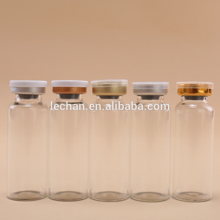 Empty Sterile glass vial 10 ml for injection with closing cap tool