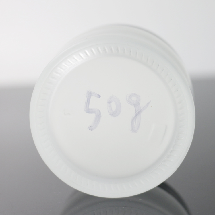 Empty Transparent Glass Eye Cream jar 50g Cans For Skin Cream