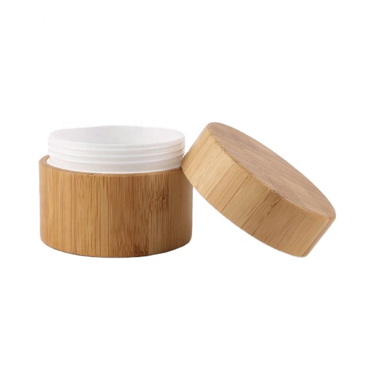 Empty Transparent Plastic Container Cosmetic Sample Square Face Cream Jar