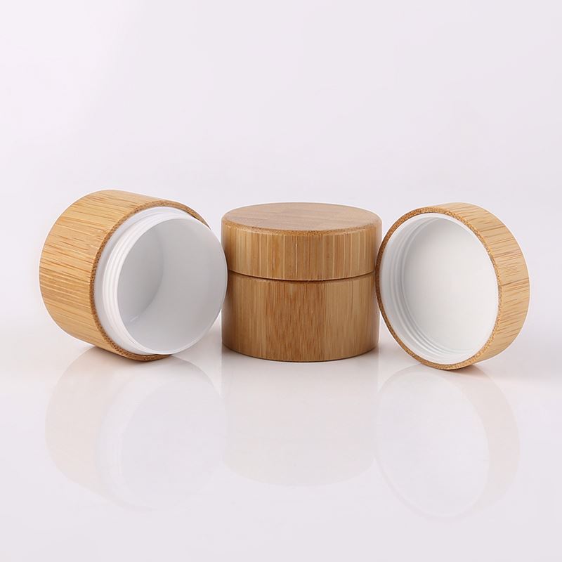 Empty Transparent Plastic Container Cosmetic Sample Square Face Cream Jar