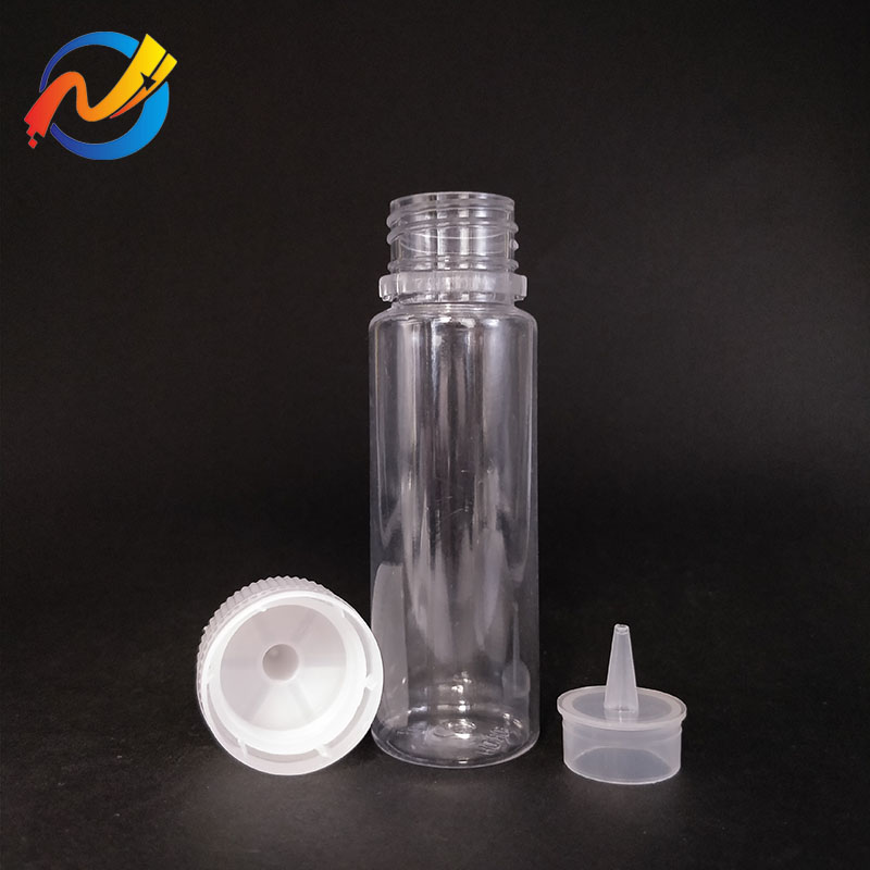 Empty Unique 50 Ml Eliquid Dropper Plastic Bottles