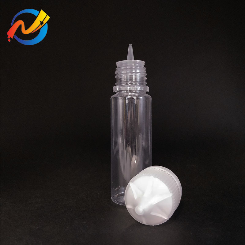Empty Unique 50 Ml Eliquid Dropper Plastic Bottles