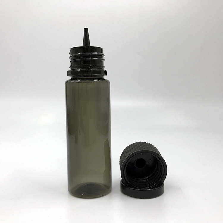 Empty Unique 50 Ml Eliquid Dropper Plastic Bottles