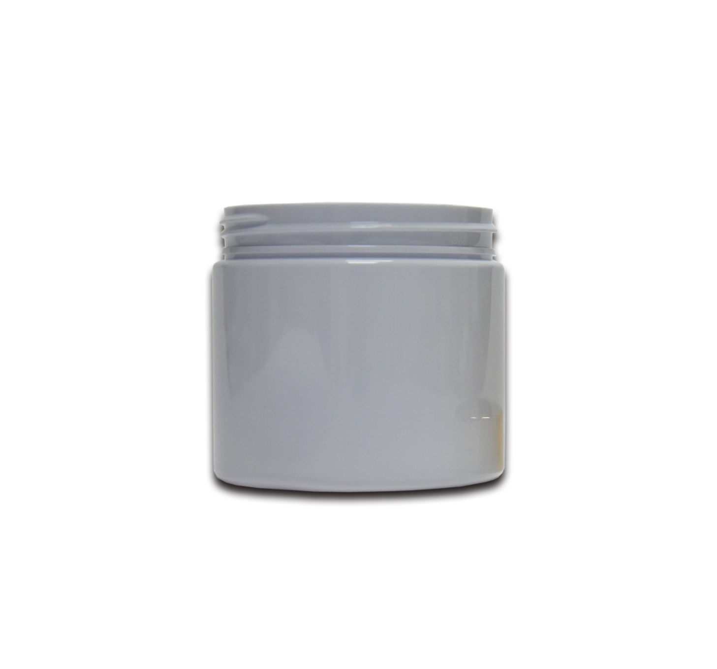 Empty White Skin Care Gel Cosmetic Cream Colored Plastic Jars 200ml Cosmetic Container with Golden Screw Cap