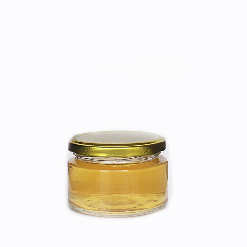 Empty Wide Open Mouth round shape 150ml honey Jars With Screw Lids for Storage