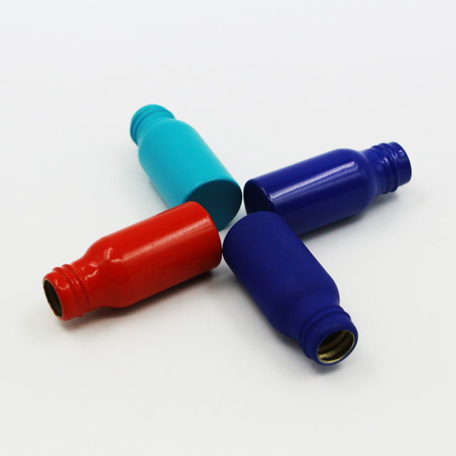 Empty aluminum cosmetic bottle essential oil bottle dropper bottle 30ml with aluminum dropper