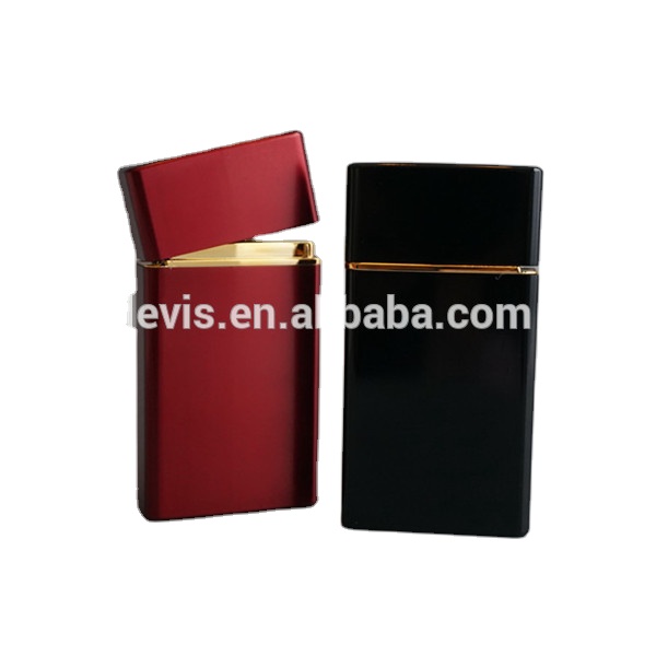 Empty aluminum credit card perfume bottle spray 12ml men pocket