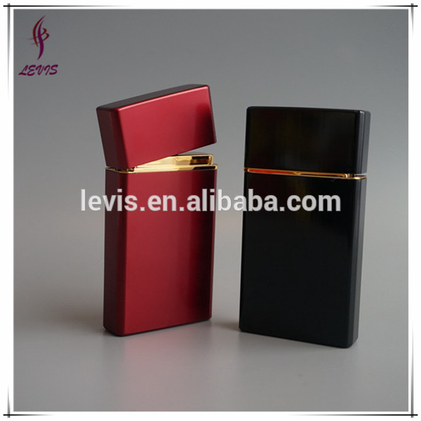 Empty aluminum credit card perfume bottle spray 12ml men pocket