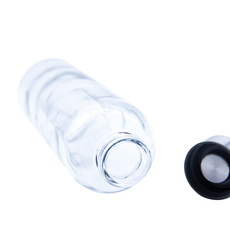 Empty beverage 500ml glass juice bottle wholesale