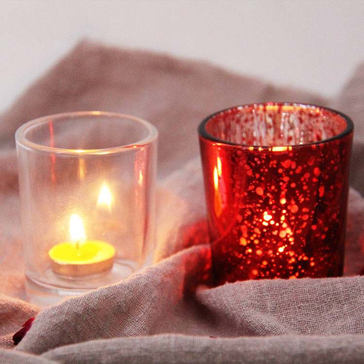 Empty candle jars custom jar colorful