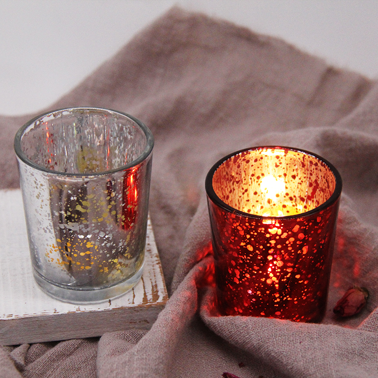 Empty candle jars custom jar colorful