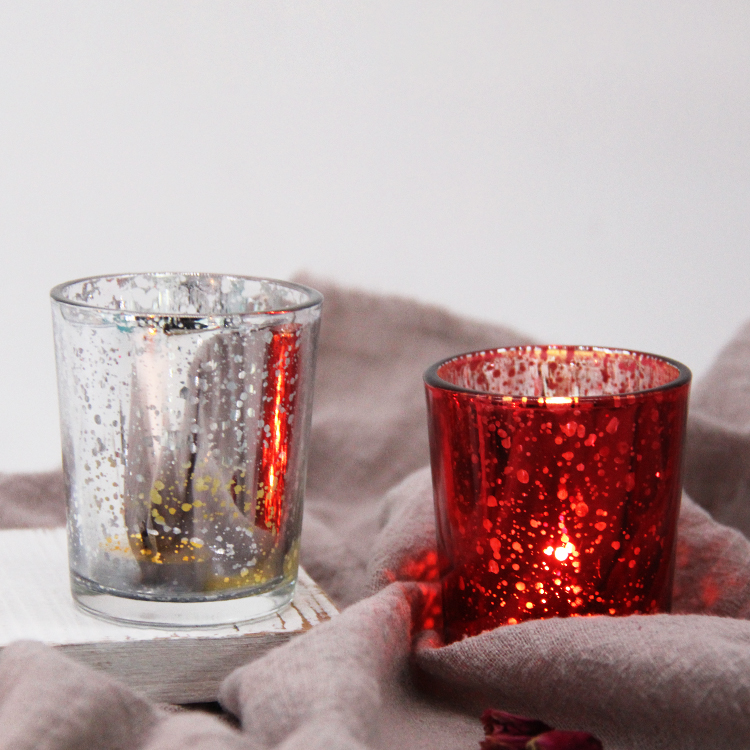 Empty candle jars custom jar colorful