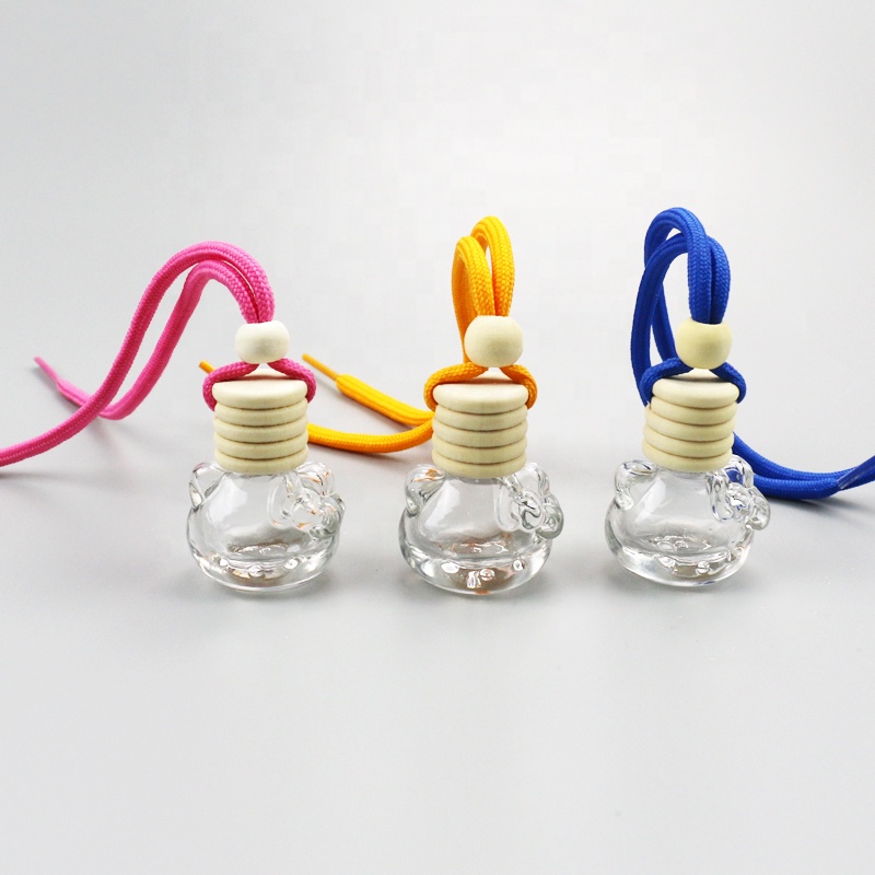 Empty car hanging diffuser perfume bottle 6ml