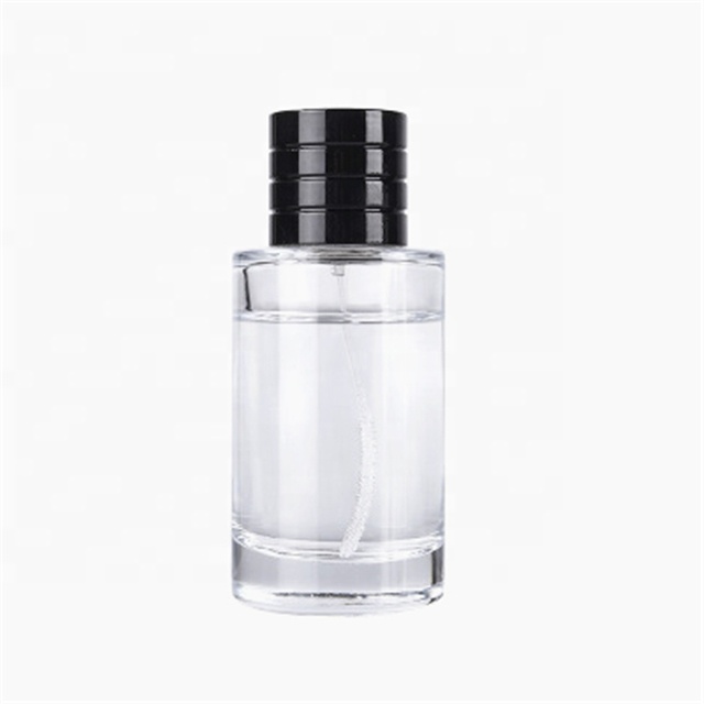 Empty clear 10ml 30ml 50ml 100ml spray perfume glass bottles crimp closure