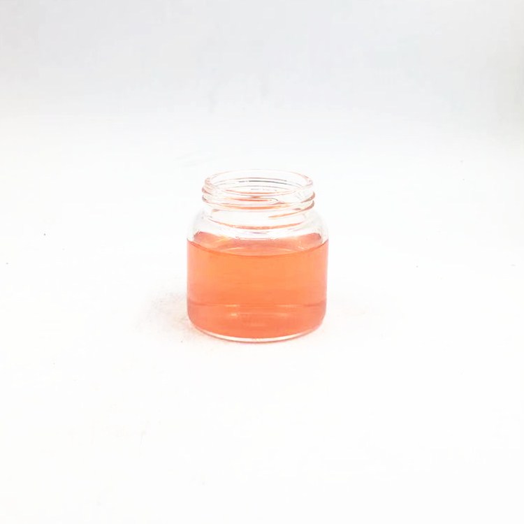 Empty clear container storage jar bottles 120ml 4oz 150g Borosilicate glass jam honey packing jar with wooden lids