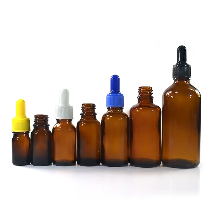 Empty cosmetic 5ml 10ml 15ml 20ml 30ml 50ml 100ml essential oils Glass dropper Bottle