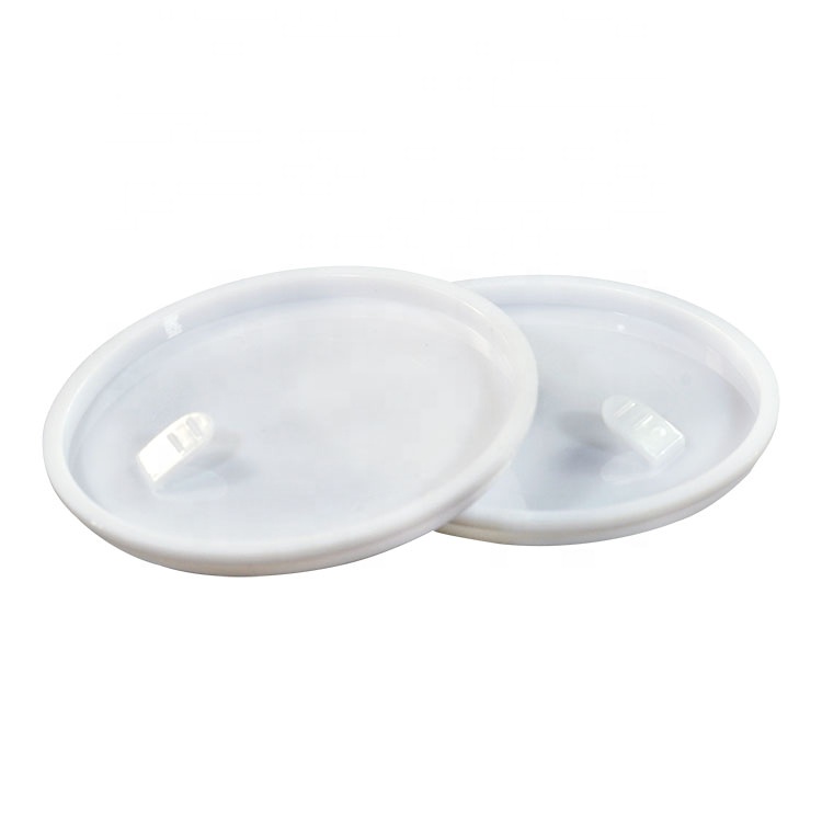 Empty cosmetic container 50ml 150ml 250ml 500ml clear frosted PET plastic jar with bamboo wood lids