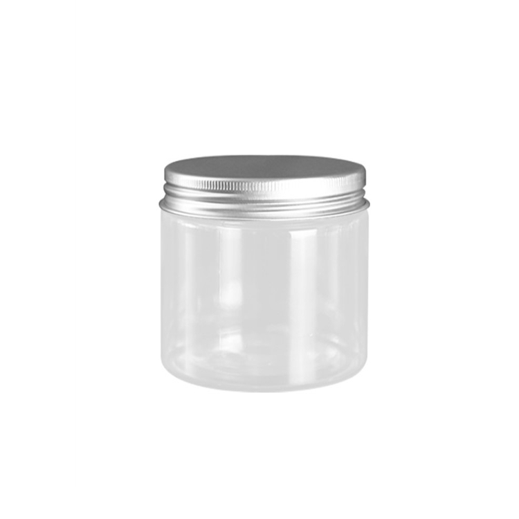 Empty cosmetic containers 50ml 100ml 200ml pink body scrub jars