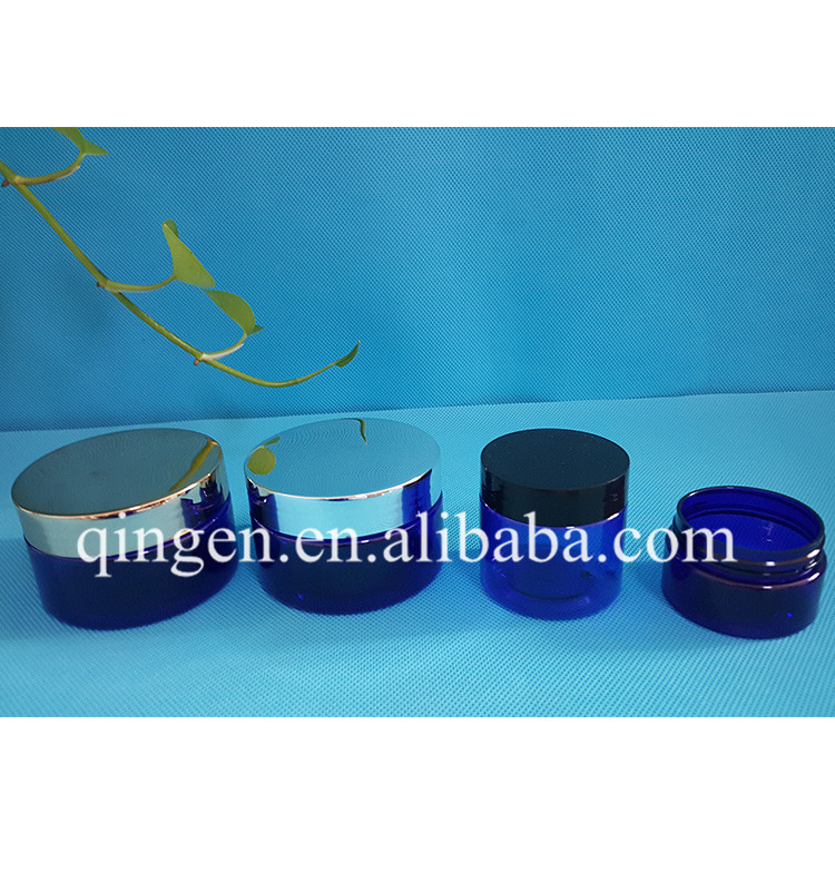 Empty cosmetic containers with lids PET plastic jars, 30ml -1000ml