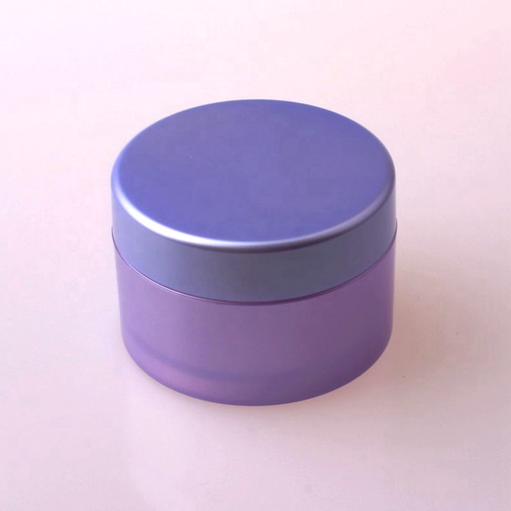 Empty cosmetic packaging jar cream