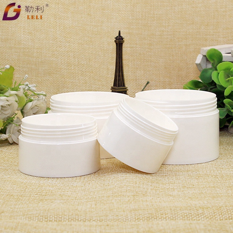 Empty cream container plastic 3ml 5ml 10ml 30ml 50ml 100ml 120ml 1oz 4oz pp cosmetic cream jar