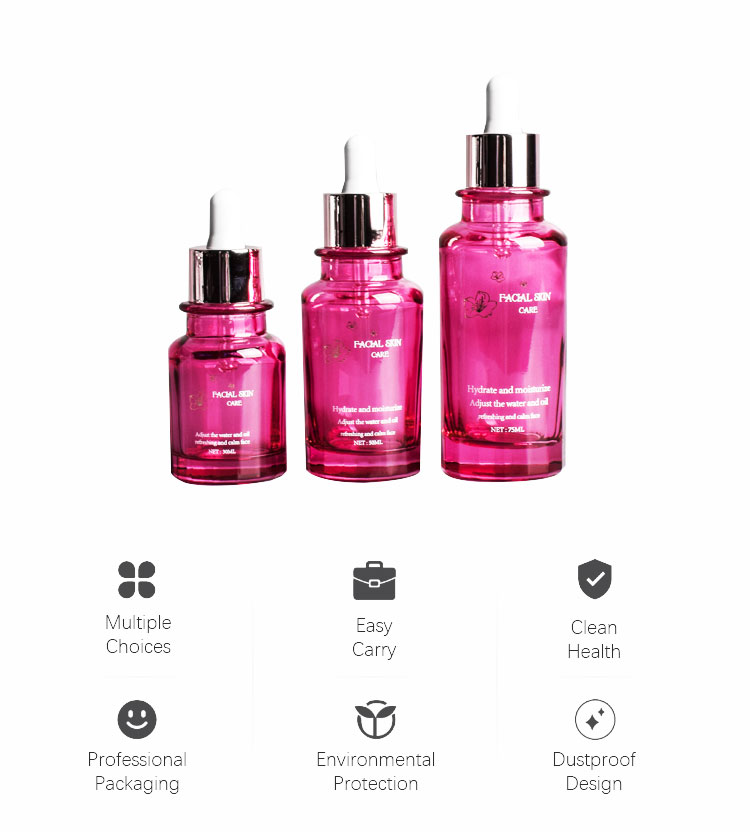 Empty essential oil glass dropper bottle 30ml 50ml