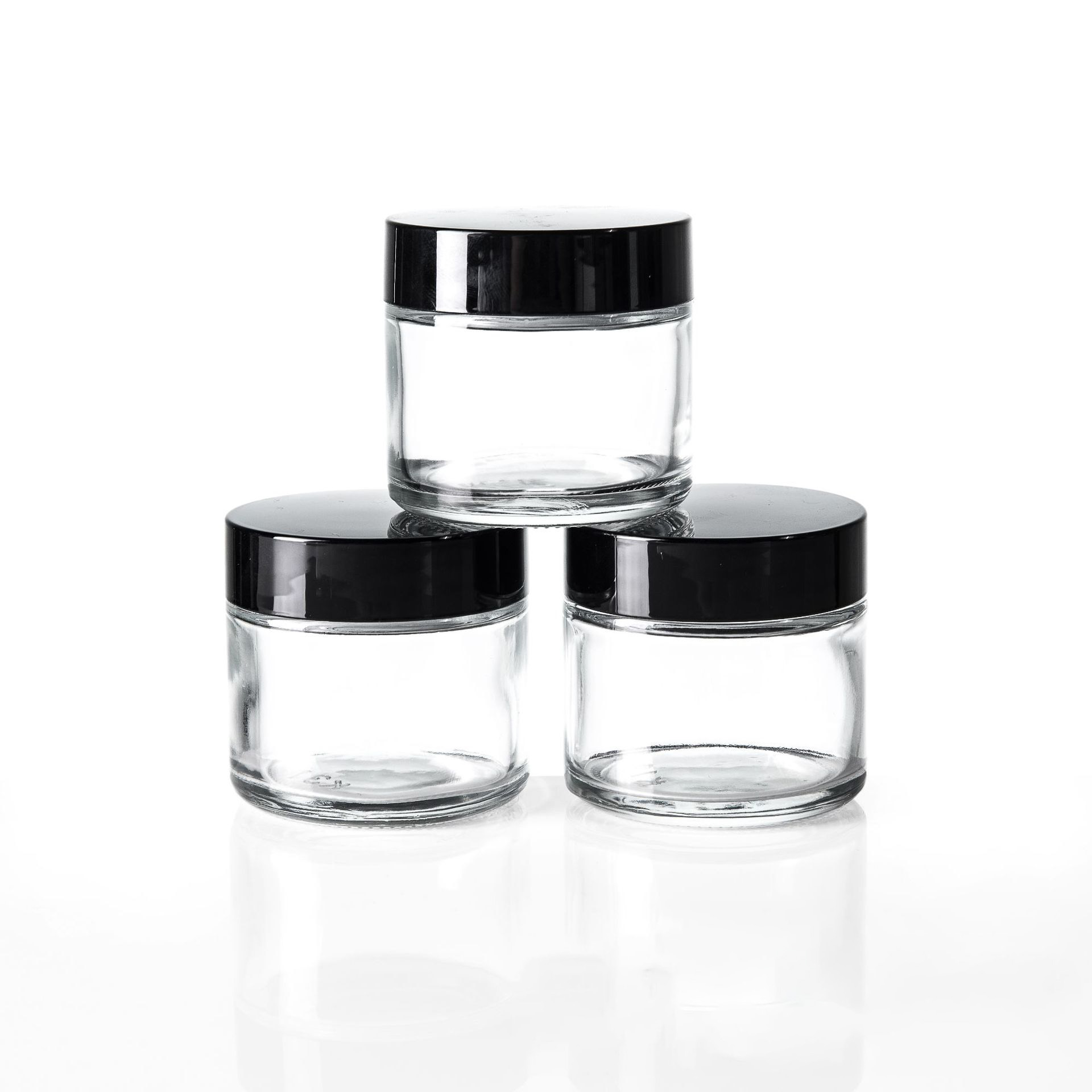 Empty face cream containers shin care 50g luxury cosmetic packaging jar