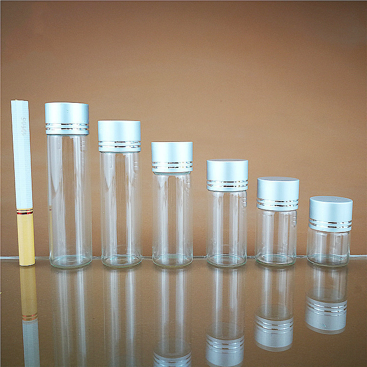 Empty glass 5ml 8ml 10ml 14 ml 16 ml 20ml Pharmaceutical Container Aluminium Medical Capsule Pill Bottle sample wine bottle