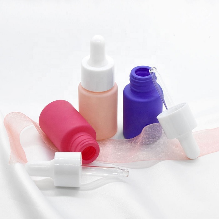 Empty luxury 15ml 30ml 50ml 100ml glass dropper bottle for essential oil perfume with excellent quality