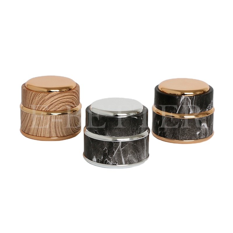 Empty luxury 5ml 7ml 15ml 30ml 50ml Plastic Cosmetic Cream Packaging Jar Container