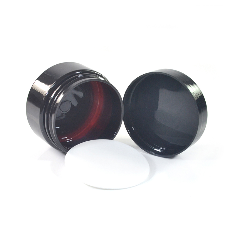 Empty luxury skin care cream 10g 20g 30g 50g 100g 150g 200g 250g amber pet cosmetic packaging cream jar