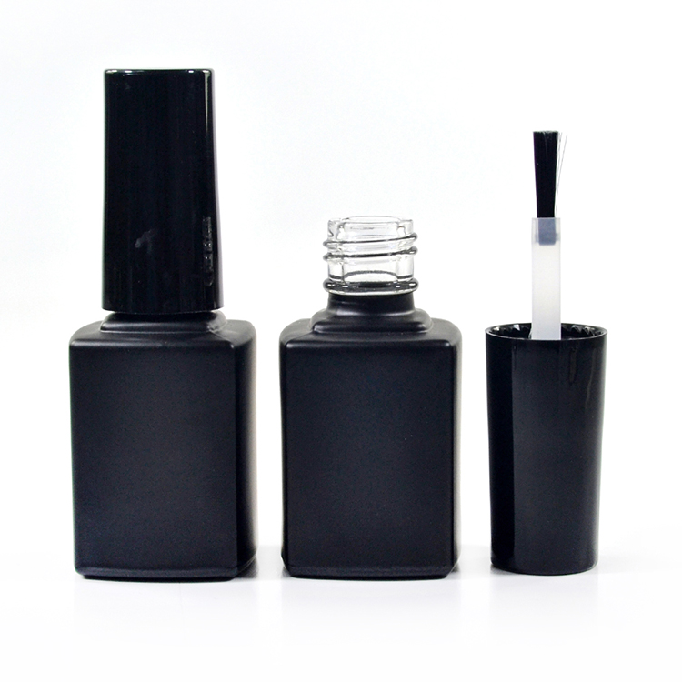 Empty nail polish glass bottle with brush and cap 5ml 7ml 9ml 10ml 11ml 14ml 15ml 17ml