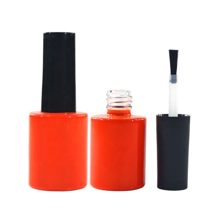 Empty nail polish packaging 10ml cosmetic glass nail polish bottle