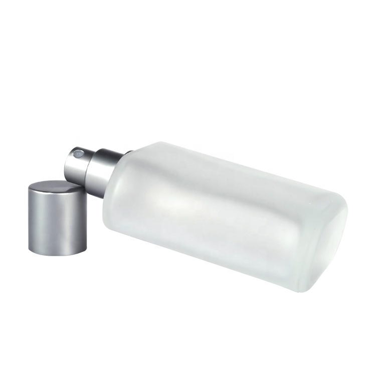Empty personal care 30ml 50ml 100ml clear frosted glass spray bottle for perfume packaging