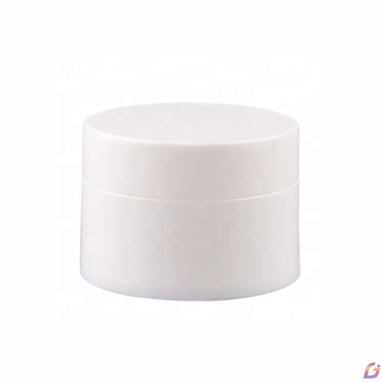 Empty plastic 5ml 10ml 15ml 30ml 50ml 80ml 100ml white cosmetic jar 120ml