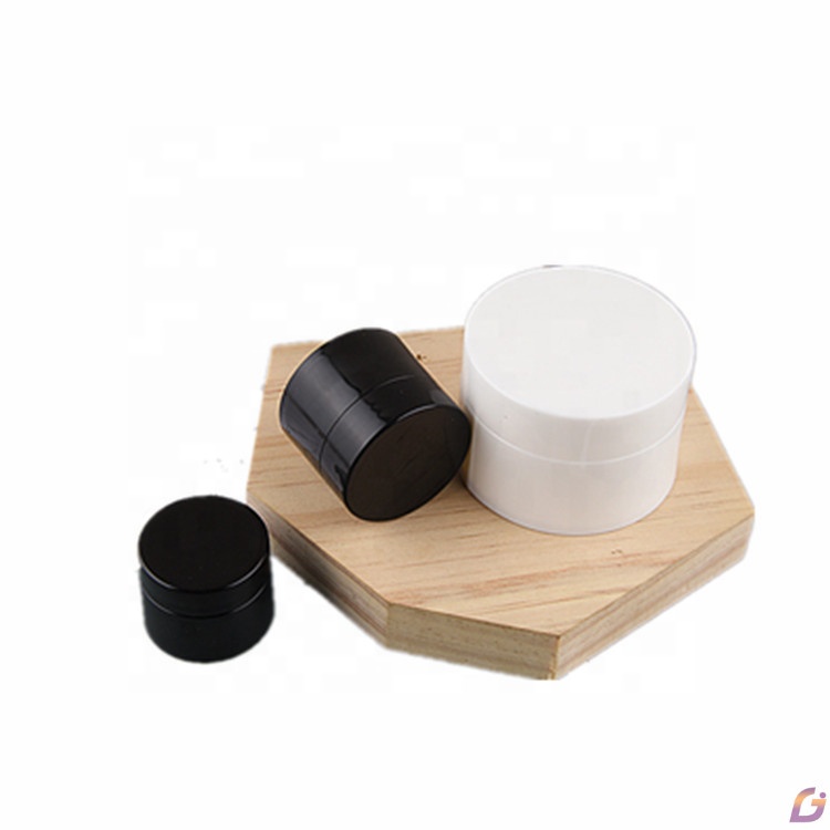 Empty plastic 5ml 10ml 15ml 30ml 50ml 80ml 100ml white cosmetic jar 120ml
