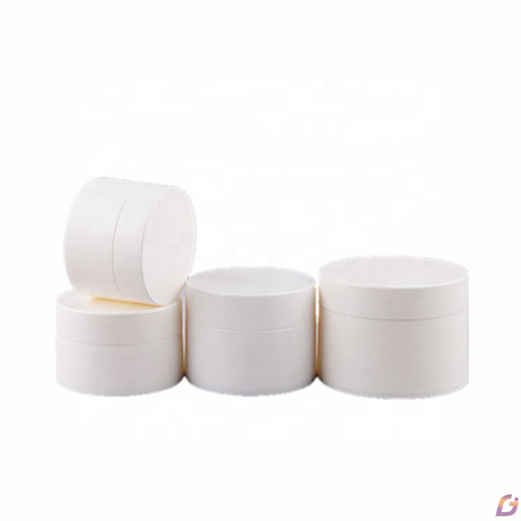 Empty plastic 5ml 10ml 15ml 30ml 50ml 80ml 100ml white cosmetic jar 120ml