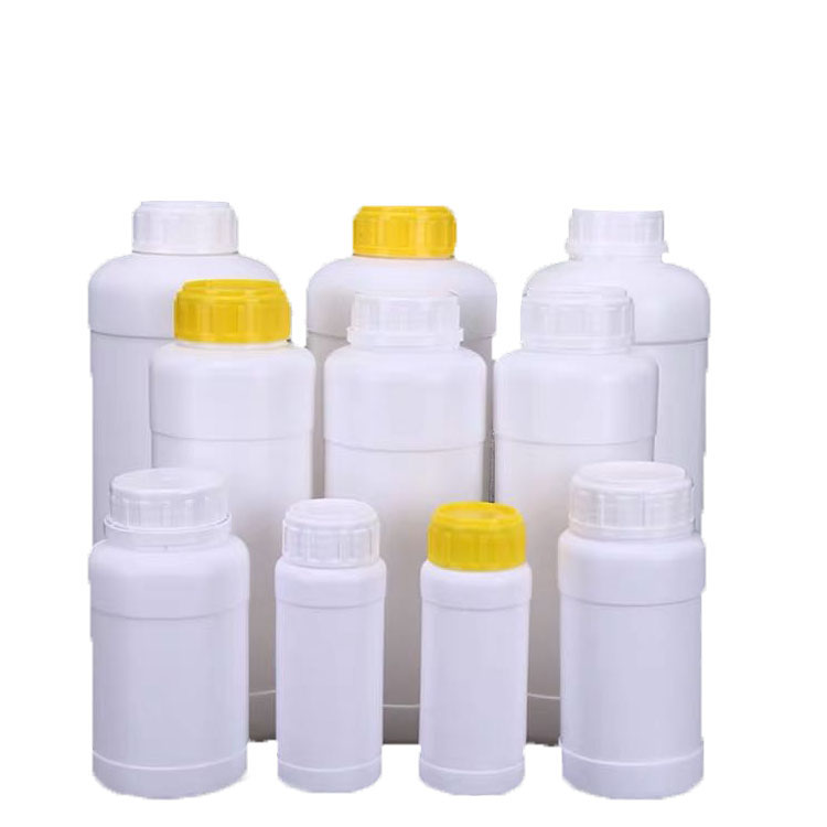 Empty plastic bottle container with lid laundry detergent container
