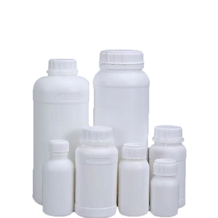 Empty plastic bottle container with lid laundry detergent container