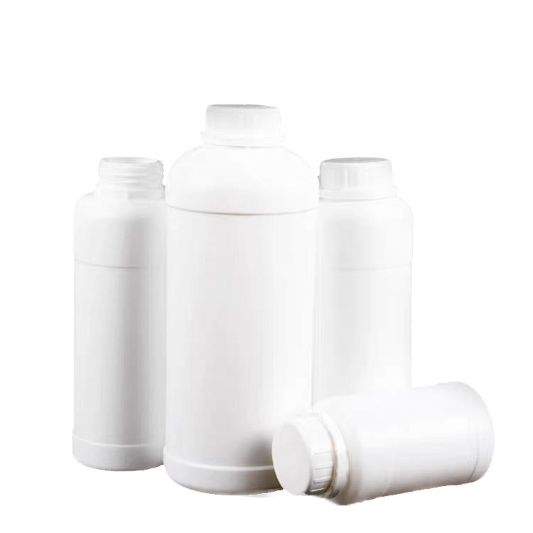 Empty plastic bottle container with lid laundry detergent container