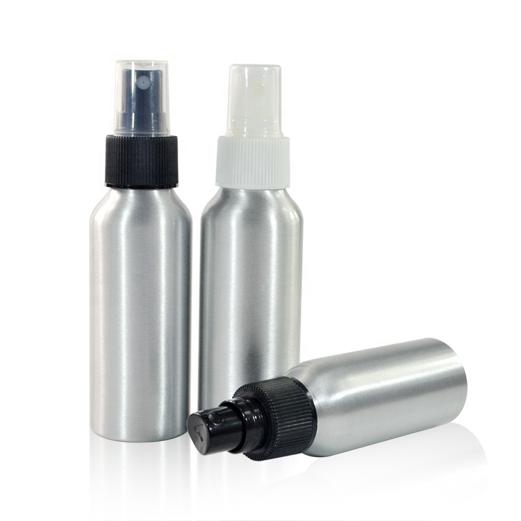 Empty refillable 30ml 50ml 60ml 100ml 120ml 250ml metal aluminum perfume spray bottle