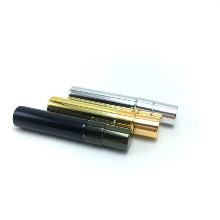 Empty refillable 5ml mini portable perfume spray glass bottle for free samples